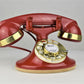 202 - Deep Red - Brass Trim