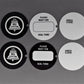 10 Assorted Dial Cards - WE Cut