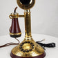 Franklin Mint Ornate Reproduction Candlestick Telephone