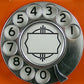 Stromberg Carlson 1243 - Orange with Chrome Trim