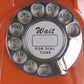 Automatic Electric Type 40 - Orange - Chrome Trim