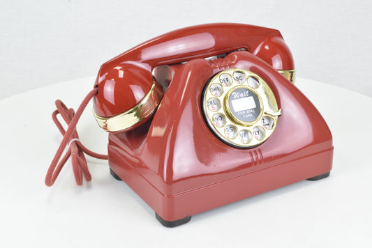 Connecticut - TP-6-A - Red with Brass Trim