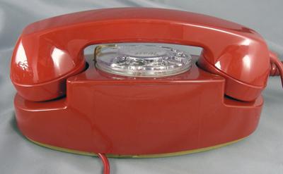 701 - Deep Red Princess Phone