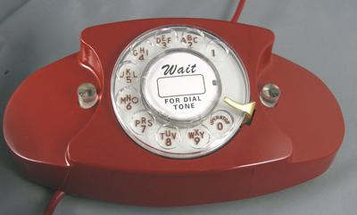 701 - Deep Red Princess Phone