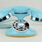 Western Electric 202 - Aqua Blue - Chrome Trim