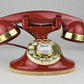 202 - Deep Red - Brass Trim
