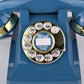 302 - Blue - Brass Trim 