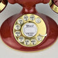202 - Deep Red - Brass Trim