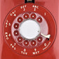 Red 554 Wall Telephone - Fully Restored and Functional