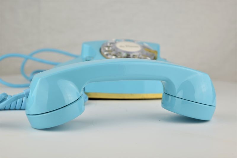 702 - Aqua Blue Princess Phone