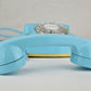 702 - Aqua Blue Princess Phone
