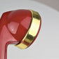 202 - Deep Red - Brass Trim