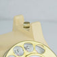 302 - Ivory - Brass Trim