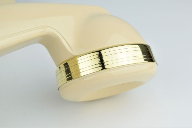 302 - Ivory - Brass Trim
