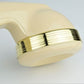 302 - Ivory - Brass Trim