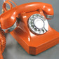 Stromberg Carlson 1243 - Orange with Chrome Trim